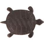 Braune Esschert Design Gehwegplatten mit Schildkrötenmotiv aus Gusseisen 