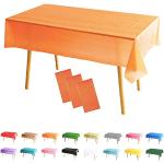 Reduzierte Orange Tischdecken mit Halloween-Motiv Einweg 3-teilig 