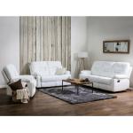 Reduzierte Weiße Brayden Studio Wohnzimmermöbel aus Kunstleder Breite 50-100cm, Höhe 200-250cm 3-teilig 