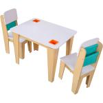 Reduzierte Bunte KidKraft Kindersitzgruppen aus Holz Breite 50-100cm, Höhe 50-100cm 3-teilig 2 Personen 