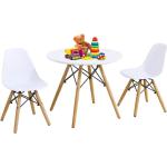 Kindersitzgruppe Kindertisch mit 2 Stühlen Kindermöbel Kindersitzgarnitur Holz 