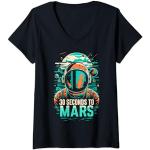 30 Sekunden zum Mars T-Shirt mit V-Ausschnitt