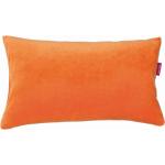 Orange Unifarbene Farbenfreunde Kissenbezüge & Kissenhüllen aus Baumwolle 50x30 