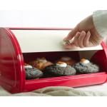 Reduzierte Rote Vintage Brotkästen & Brotboxen aus Metall 