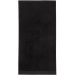 Schwarze Unifarbene Seahorse Badehandtücher & Badetücher aus Baumwolle 70x140 