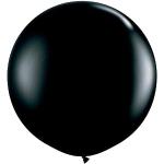 Reduzierte Schwarze Romantische Luftballons 6-teilig zum Karneval / Fasching 