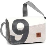 Graue 360Grad Barkasse Messenger Bags & Kuriertaschen aus Tweed mini 