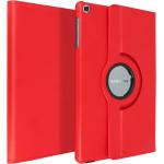 Rote Samsung Galaxy Tab A Hüllen Art: Flip Cases aus Leder 