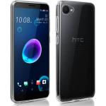 HTC Desire 12 Cases aus Silikon mit Schutzfolie 