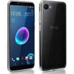 Schwarze HTC Desire 12 Cases mit Schutzfolie 