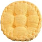Gelbe Sitzkissen & Bodenkissen aus Baumwolle 40x40 