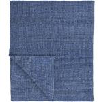 Blaue Moderne Marc O'Polo Nachhaltige Kuscheldecken & Wohndecken aus Baumwolle 130x170 