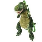Grüne Meme / Theme Dinosaurier Kinderrucksäcke mit Dinosauriermotiv mit Reißverschluss klein 