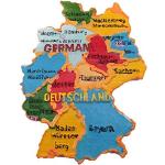 Deutschlandkarten aus Eisen 