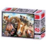 3D Puzzle - 500 Teile - Stable Selfie - Pferde - B-Ware - Verpackung