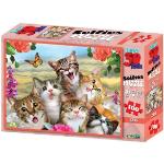 3D Puzzle Kids - 100 Teile - Cat Selfie - Katzen