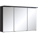 Anthrazitfarbene Moderne Star Möbel Spiegelschränke aus MDF LED beleuchtet Breite 50-100cm, Höhe 50-100cm, Tiefe 0-50cm 