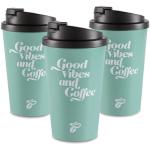 TCHIBO Coffee-to-go-Becher & Travel Mugs 3-teilig 