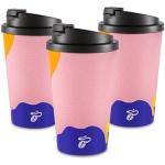 Pastellrosa TCHIBO Coffee-to-go-Becher & Travel Mugs aus Kunststoff 3-teilig 