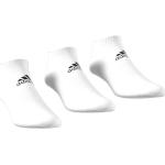Reduzierte Weiße adidas Performance Herrensneakersocken & Herrenfüßlinge Größe 43 3-teilig 