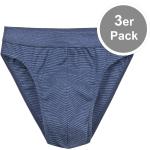 Blaue Ammann Jazzpants-Slips für Herren 3-teilig 