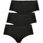 Schwarze Pompadour Jazzpants-Slips für Damen 3-teilig für den für den Winter 