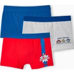 Blaue Motiv PAW Patrol Boxershorts für Kinder aus Baumwolle für Jungen Größe 110 3-teilig für den für den Winter 