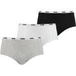 Reduzierte Graue Sportliche Puma Mini Micro-Slips & Minislips aus Baumwolle für Damen Größe XS 3-teilig 