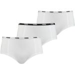 Reduzierte Weiße Sportliche Puma Mini Micro-Slips & Minislips aus Baumwolle für Damen Größe XL 3-teilig 