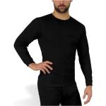 Schwarze Langärmelige Normani Thermo-Unterhosen aus Jersey für Herren Größe 3 XL 3-teilig für den für den Winter 