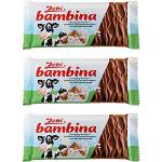 3er Pack Zetti Bambina Vollmilchschokolade (3 x 100 g) mit gerösteten Haselnusssplittern