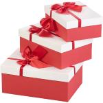 Cremefarbene Your Design Geschenkboxen & Geschenkschachteln 3-teilig Weihnachten 