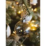 Schwarze Vertbaudet Runde Christbaumkugeln & Weihnachtsbaumkugeln aus Kunststoff 3-teilig 