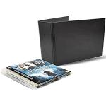 3L Blu-Ray Aufbewahrung - Kombipack mit 50 BluRay Hüllen & 2 Ringordner - Praktisch für Blu Ray Ordner/Sammelmappe - 10265