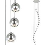 Silberne Moderne LED-Pendelleuchten aus Metall G4 