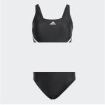 Schwarze Sportliche adidas Bikinihosen & Bikinislips für Damen Größe L 