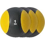 3x KAWANYO Medizin Ball - 1kg 3er Set Gewichte Krafttraining Full Body Workout