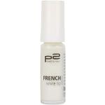 3x p2 cosmetics Nägel Nagellack French White Tip