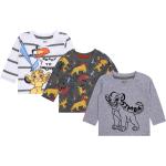 Khakifarbene König der Löwen Kindersweatshirts mit Löwen-Motiv aus Baumwolle für Jungen Größe 74 