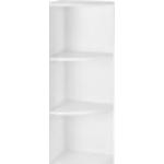 Reduzierte Weiße Songmics Bücherregale aus Holz Breite 100-150cm, Höhe 100-150cm, Tiefe 0-50cm 