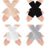 Schwarze Fingerlose Handschuhe & Halbfinger-Handschuhe für Damen Einheitsgröße für den für den Sommer 
