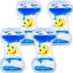 Blaue Emoji Smiley Kunststoffuhren für Kinder 