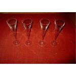 Vintage Villeroy & Boch Sektflöten aus Glas 