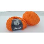400 g Linarte Lana Grossa Fb 56 orange Baumwolle Leinen Viskose SONDERPREIS Garn