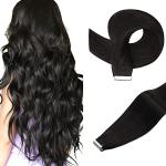 40cm Tape in Extensions Echthaar Remy Human Hair H