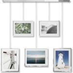 Moderne Umbra Fotowände & Bilderrahmen Sets metallic aus Glas Querformat 10x15 