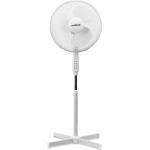 41cm ca. 16 Zoll Standventilator von VOV - Ventilator für Büro und Heimgebrauch weiß höhenverstellbarer schwenkbar Kühler Raum-Lüfter Luft-Erfrischer Lüftung