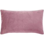 Pinke Pad Kissenbezüge & Kissenhüllen mit Reißverschluss aus Kunstfell 25x50 