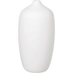 Weiße 25 cm Blomus Runde Bodenvasen & Vasen für Pampasgras 13 cm matt aus Keramik 
