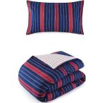 Marineblaue Moderne Tommy Hilfiger Bio Bettwäsche Sets & Bettwäsche Garnituren mit Reißverschluss aus Baumwolle 135x200 